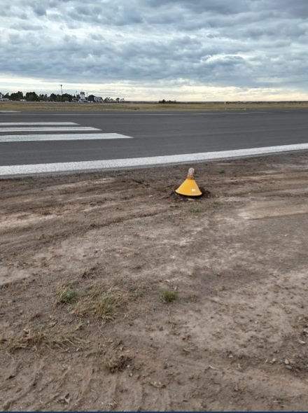 Perfilado de borde de pista